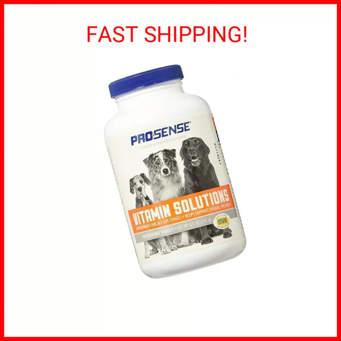 Prosense vitamin solutions for clearance dogs