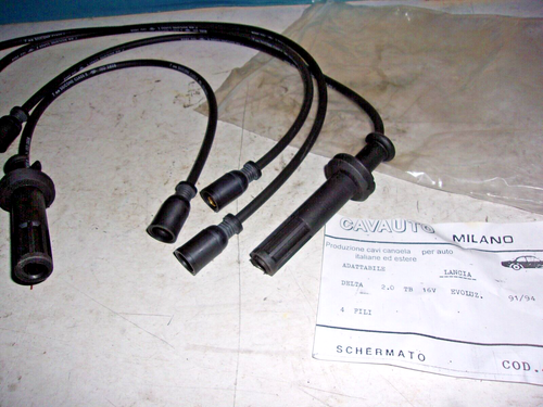 CAVI CANDELE LANCIA DELTA INTEGRALE EVOLUZIONE CAVAUTO INCOMPLETI - Imagen 3 de 3
