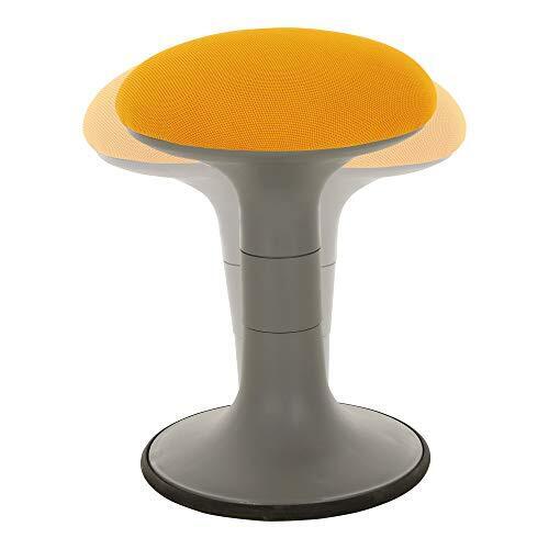 STIER Polsterhocker, orange, mit Schwingeffekt, Sitzhhe 47 cm, ergonomischer Sit - Bild 1 von 5