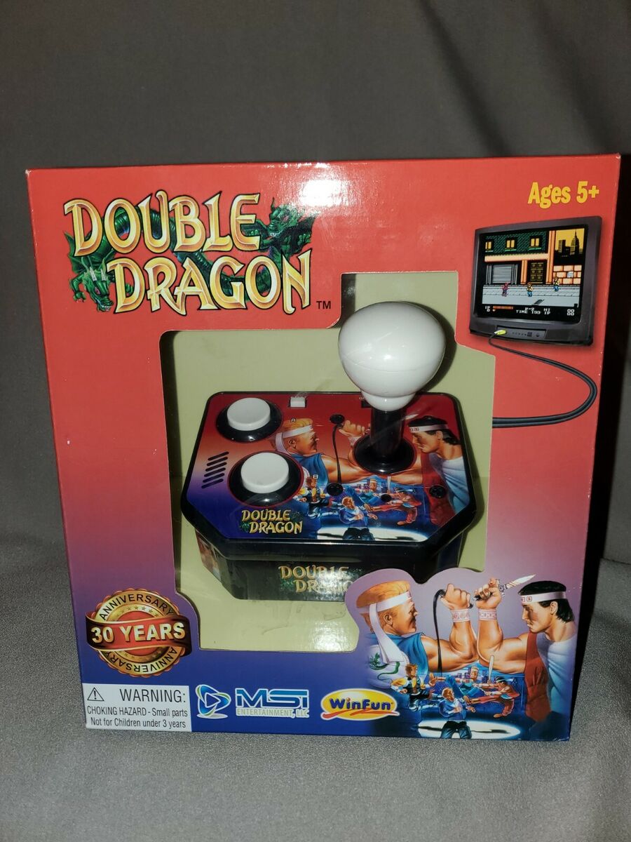  Double Dragon Plug & Play TV Arcade Video Game : Toys