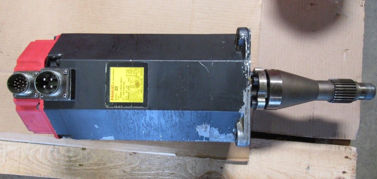 FANUC AC SERVO MOTOR MODEL 20S, TYPE A06B-0502-B001 | eBay FANUC AC SERVO MOTOR MODEL 20S, TYPE A06B-0502-B001 | eBay