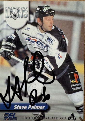 DEL 98/99 Steve Palmer #137 Silber Frankfurt *signiert*