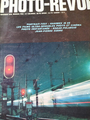 FOTO-ZEITSCHRIFT (1976) # Jean-Pierre SUDRE, Claude RIGAL, HANIMEX 35 EE, L. DAGUERRE
