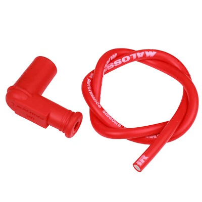 MF3676 Pipetta Cavo Candela Silicone Rosso Malossi Piaggio Ciao Si Bravo Boxer