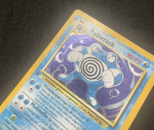 POKEMON POLIWRATH HOLO RARE 13/102 SET BASE 1ST EDITION ITALIAN - HP - Picture 3 of 5