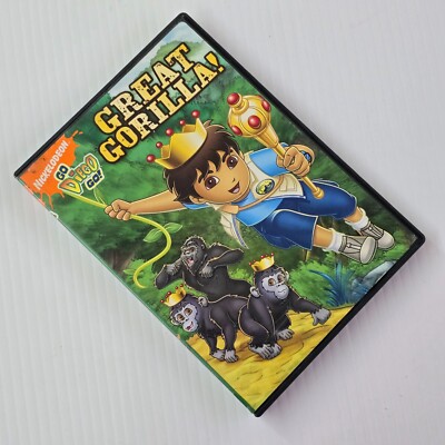 Go Diego Go: Great Gorilla! (DVD, 2008, Nickelodeon) 4 Episodes