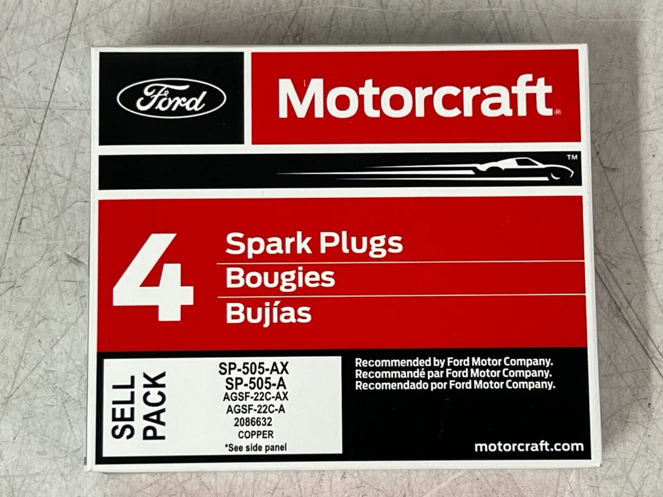 CAIXA DE 48 velas de ignição de núcleo de cobre Ford Motorcraft SP-505-A e SP-505-AZ - Imagem 4 de 4