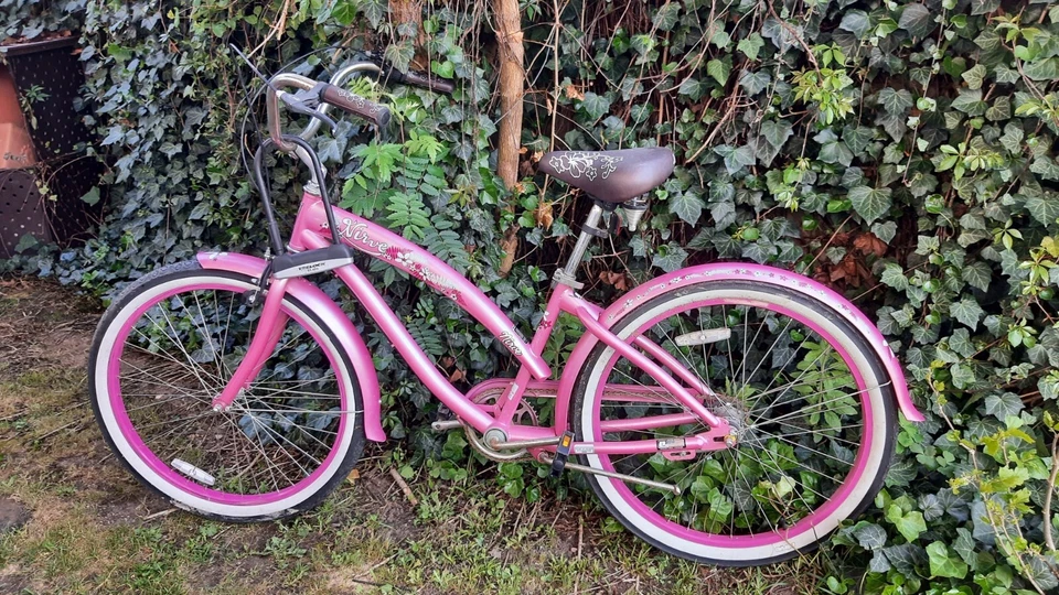 Damenfahrrad, Cruiser in Rosa, keine Schaltung - Bild 2 von 2