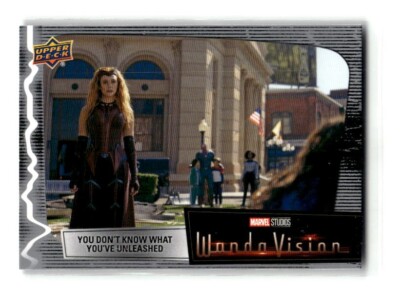 2022 Skybox Marvel Universe Wanda Vision trading card #87