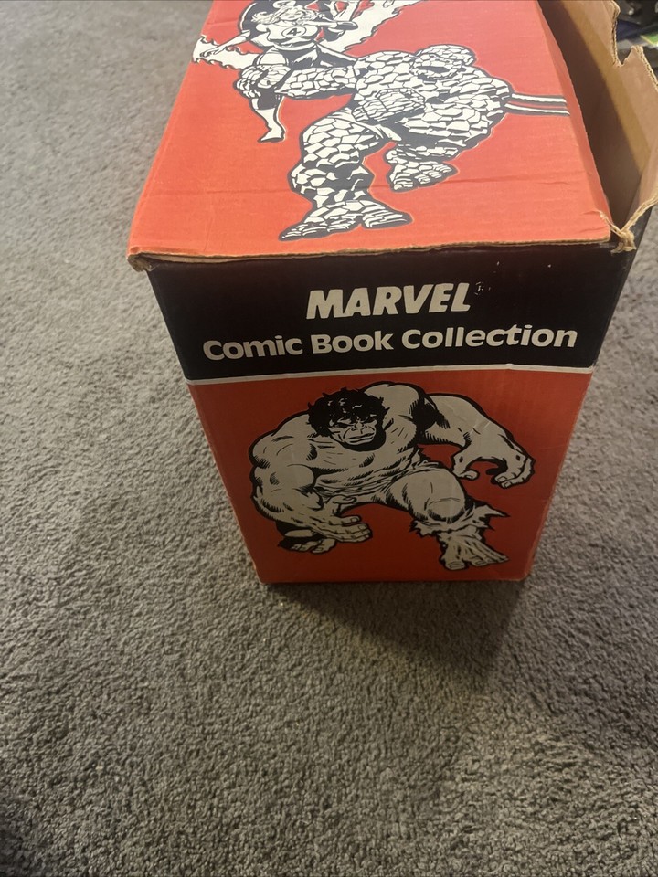 MARVEL STUDIOS COMICS VINTAGE 1989 COMIC BOOK COLLECTION COLLECTORS BOX ...