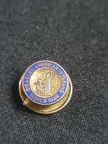DISABLED AMERICAN VETERAN WORLD WAR LAPEL PIN - Screw Back, 1/2” | eBay