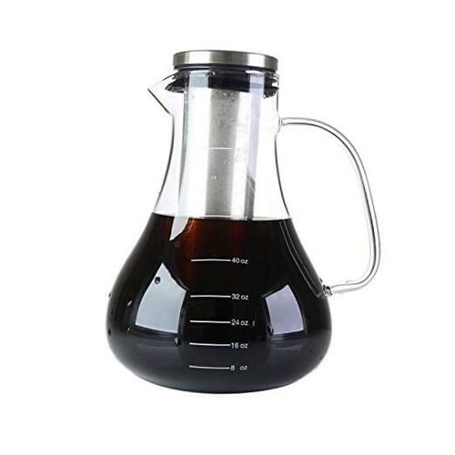 56oz Airtight Glass Cold Brew Iced 