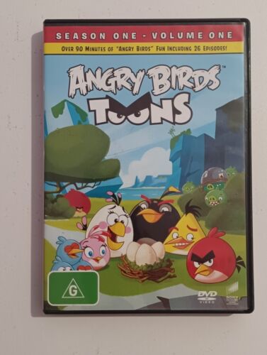 Angry Birds Toons: Season One Volume 1 (2013) DVD R4 GC Ex-rental Free Post  - Picture 1 of 7