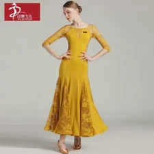 2020 NEW Latin Ballroom Dance Dress Salsa Modern Waltz Tango Dress mm40