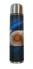 Termo Acero Inoxidable 1/2 L Forrado Eco Cuero Impreso