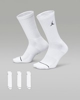 Nike Jordan Everyday Unisex Sportsocken 3Er Pack Weiß/Schwarz
