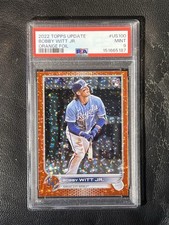 BOBBY WITT JR 2022 Topps Update Orange Foil 211/299 PSA 9 Mint RC #US100