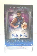 ON-CARD Auto #'d /49! Mike Miles Jr. 2023-24 Panini Origins Autograph #'d 24/49