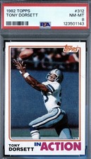 1982 Topps Tony Dorsett #312 PSA 8 NM-MT