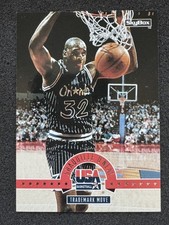 1994 Skybox USA Shaquille O'Neal #71 Orlando Magic HALL OF FAME