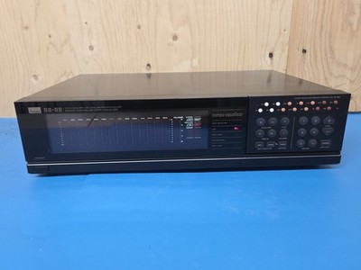 Sansui SE-88 Vintage Digital Graphic Equalizer + RS-880 Remote Control Tested