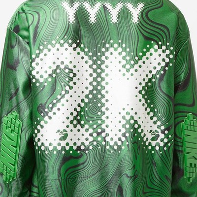 Nike x Off-White NRG Long Sleeve Shirt FQ0997-389 Green (Men's