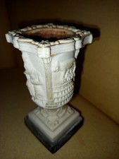 Superbe vase urne vintage signé R. Leoni