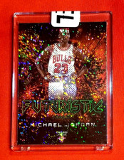 2020 Legacy Michael Jordan Futuristic 🏀 Silver Refractor New Sealed BULLS L@@K!
