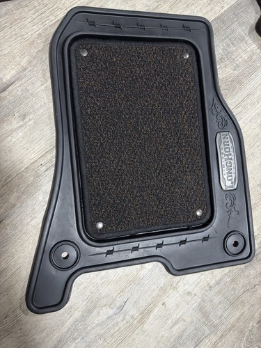 2019-2024 Ram 1500 Longhorn Floor Mats Brown 3pc Set Genuine OEM - Picture 2 of 4