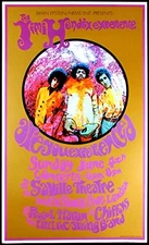 Jimi Hendrix Poster Are You Experienced? Artist Edition Bob Masse & Karl Ferris