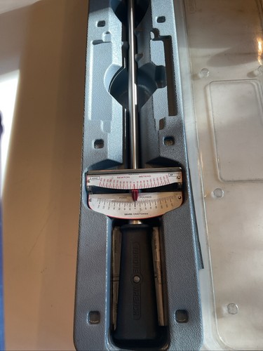 VTG Craftsman 1/2" Drive Torque Wrench 44642 USA Foot Pounds Newton Meters - Picture 2 of 6
