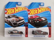 Hot Wheels 20 Ford Mustang Shelby Gt500 Lot Of 2 Nightspeed Case B G