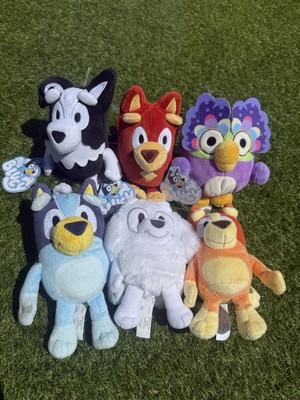 Bluey & Bingo weiche Plüschtiere Elch Ludo Studio 6 Zoll Konvolut Bluey and Friends