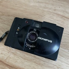 Olympus XA2 35mm Film Camera, with 35mm F/3.5 D. Zuiko Lens, Black