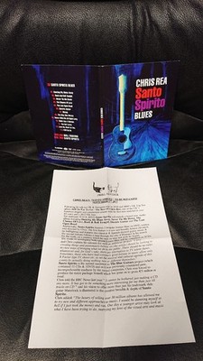 Chris Rea - Santo Spirito Blues Promo CD + 2 DVD-R mit Infosheet