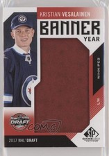 2018-19 Upper Deck SP Game Used Banner Year Draft 2017 Kristian Vesalainen 1u6