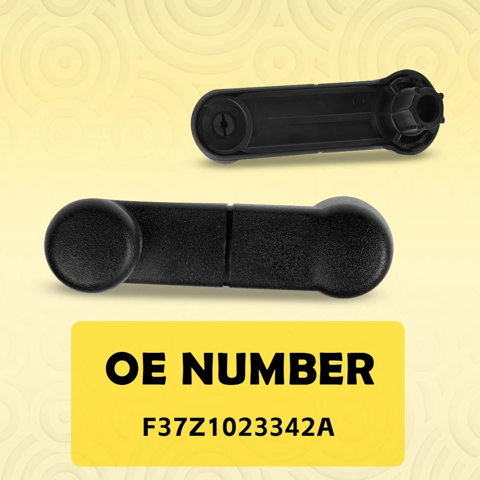 Черные внутренние ручные рукоятки стеклоподъемников подходят для Ford Ranger/Windstar/F150 1993-2014 - Изображение 3 из 4