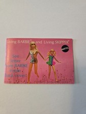 1970 Mattel Living Barbie Skipper Booklet - Vintage Mini Catalog Insert