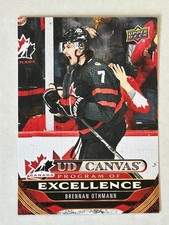 2024-25 Upper Deck Canvas Program of Excellence Brennan Othmann – Team Canada