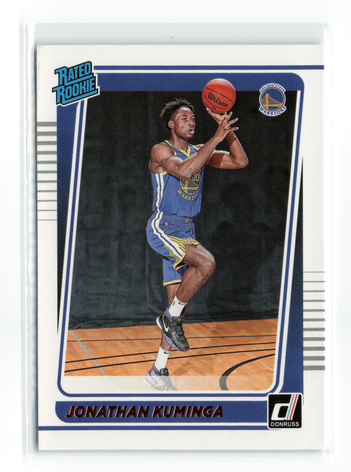 2021-22 PANINI DONRUSS ROOKIE JONATHAN KUMINGA #240 RC WARRIORS