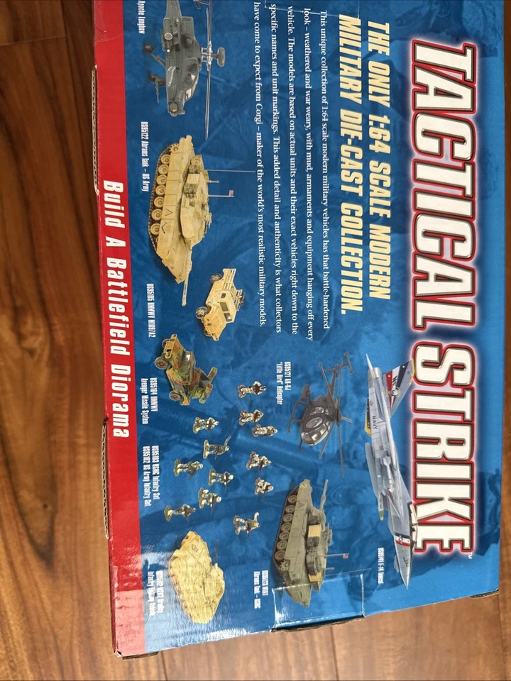 Corgi Tactical Strike 1:64 SCALE DIE-CAST AH-64 Apache Longbow Helicopter NEW - Image 3 of 3