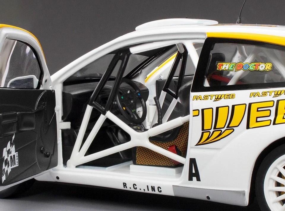 Sunstar 1/18 2004 Ford Focus Rs WRC #46 Rossi / C.Cassina -monza Rally Mostra - Immagine 2 di 4