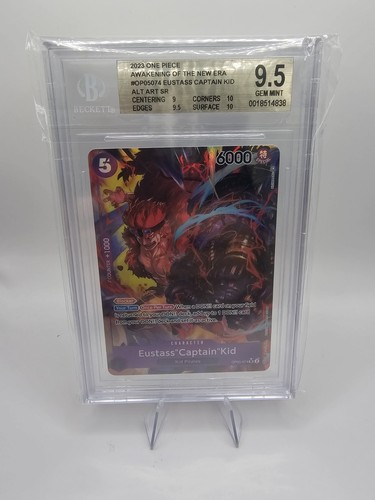 Eustass"Captain"Kid (Alternate Art) graded BGS 9.5 for sale on eBay