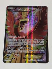 Ho-Oh EX Full Art 119/124 Dragons Exalted Holo Pokemon Card NM Black White on eBay