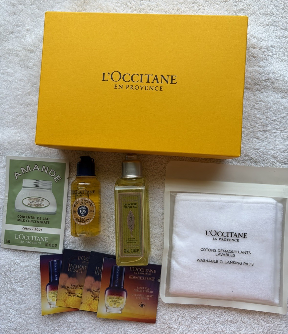 l&rsquo;occitane gift set - 8 Items - With box