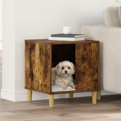 Hundehütte Holzwerkstoff Indoor Hundeschutz Haustierheim hochwertigem vidaXL