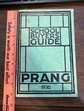1930 PRANG COMPANY School Buyers Guide