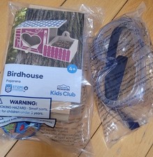 NEW Lowe's Birdhouse Kids Club Workshop Kit w/ Patch Goggles Feb 2026