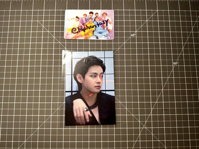 BTS V Taehyung Proof Compact Edition Postcard Postkarte