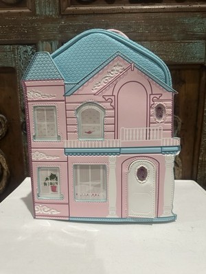 Barbie Dream House Mini Backpack Purse Her Universe Pink Bag w Opening Door NWT